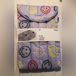 NWT Baggu 16” Puffy Laptop Sleeve